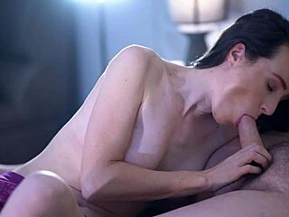 i crave sucking this older guy's thick cock as blue-eyed student 😍💋