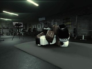Gym Empty Perfect for Roblox BBC Studio Rough Pussy Assfucking Cumshot