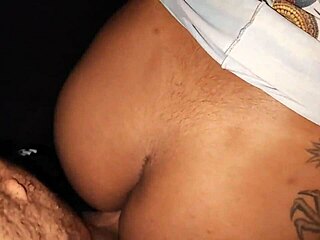 night train ride turns wild with vagninho and luna oliveira's bareback ass fuck creampie