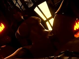 omg halloween succubus gemma's bald pussy creampied n face glazed!!