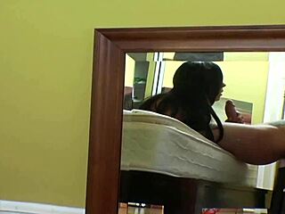 brunette slut, i fuck her hard on bed, fingering ass till cumshot facial