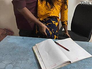 Desi Student Seduces Teacher in Classroom Encounter