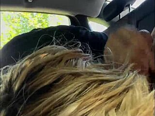 Streetwalker Delivers Deepthroat BBBJ Spits Cum Sucks Dick Outdoor