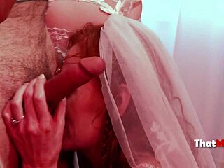 Cheating Bride Licks Balls in Taboo Wedding Orgy