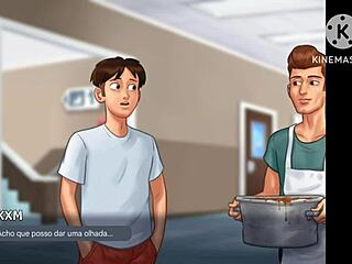 kevin talks low grades and cafeteria detention in first scene