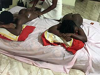 African sluts bent over tight pussies wrecked by big black cocks