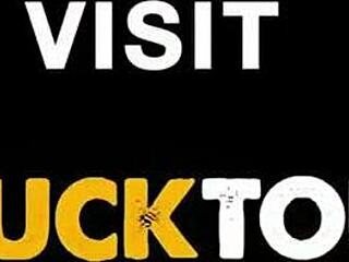 Hey, watch these teen best friends lick asses in sloppy threesome with mature hung stud