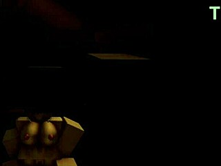 roblox girl bends for monster cock pounding straight through the night