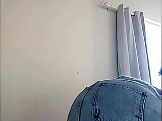 Curvy Brazilian Wife Flashes Tits and Ass in Kitchen for Lover