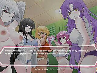 Academia ángeles tenis ep1 equipo se junta para orgía hentai 3d con creampies y pollas monstruosas