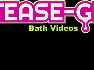 Sexy teen brunette bath casting daddy interview perfect body sofa massage