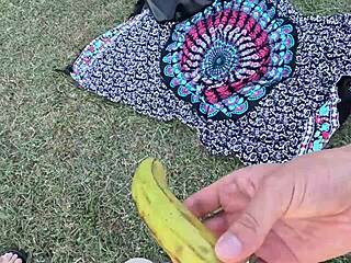i picked up park slut with bubble butt and ditched condom for raw fuck