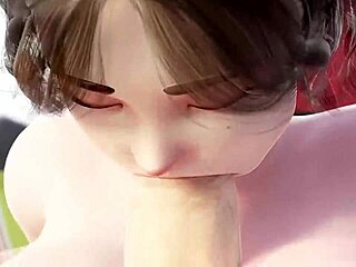 yo mei's massive tits crush that monster cock titty fuck