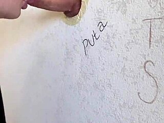 i found gloryhole's hole an- and deepthroated that monster cock cum explosion outdoor