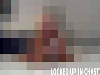 i lock your cock in this tight cage for good