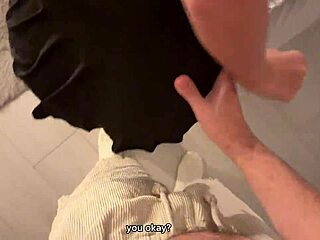 Stepbro rips naughty stepsis tights in bed