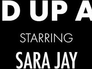 sassy sara jay strips thong for deeper dildo fucking big ass pussy tits orgasm