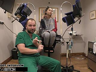 backstage with doctor tampa he BLASTS kalani luana's latina ass with hot CUM after riding his cock in hospital