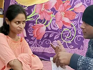 spicy desi bhabhi seduces with ass licking fingering doggystyle anal to mouth and screaming double penetration creampie