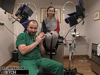 backstage with doctor tampa he BLASTS kalani luana's latina ass with hot CUM after riding his cock in hospital