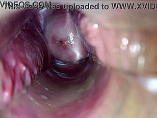 Intense clit rub triggers pulsating orgasm inside vagina