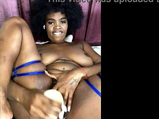 Hey, can you believe how wide that pussy stretches in the dorm with her ebony roommate?!