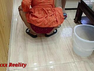 Fuck this desi village girl hard in city!