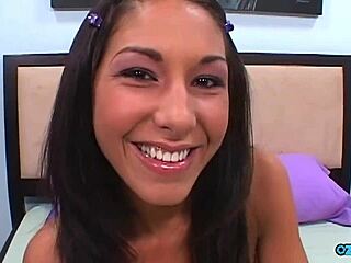 Nasty Skinny Isabella Deepthroats Cum in Mouth on Bed Cowgirl Doggystyle Rough Ride