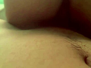 young chica bounces on her cuñado's thick cock outdoors