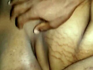 🤯 Bbc stretches this big natural tits ebony's huge pussy wide open