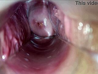 Intense clit rub triggers pulsating orgasm inside vagina