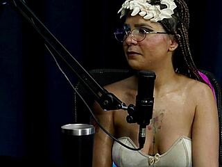 barbara sol nervous for anal gangbang with 8 guys frustration hits in see through red 😏🔥