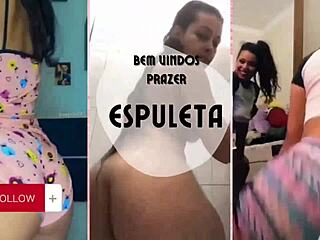 this petite latina flashes her natural tits in lingerie while dirty talking