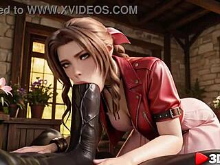 Aerith Gainsborough craves that huge black cock pounding her curvy body—ai generated ecstasy!
