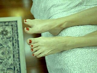 dream of my cute feet domination as i spit cream and make you lick toes clean
