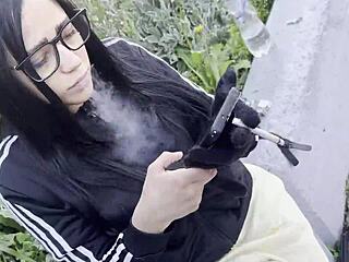 I meet Estefani a beautiful ass sucking whore