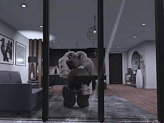 roblox goth girl returns for rough monster cock fun