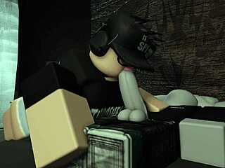 roblox girl couldnt sleep so she had some fun with his bfs cock while he was asleep
