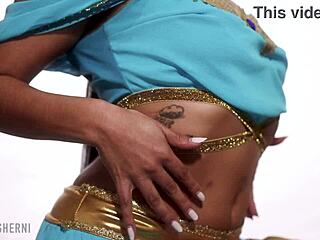 princess jasmine gives joi in costume