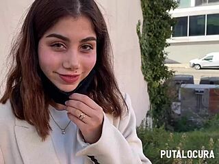 putalocura latina marina gold sucks cock on street