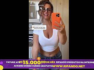 Coroa amadora casada dançando gostoso