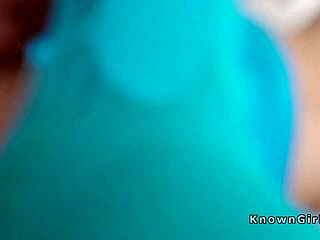 Blonde girlfriend pounded in blue pantyhose!