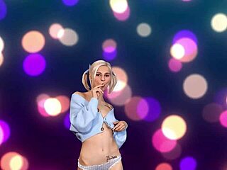 istripper christy white babys blue bear bare