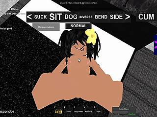Fucking an asian teen 18+ in roblox condohub game