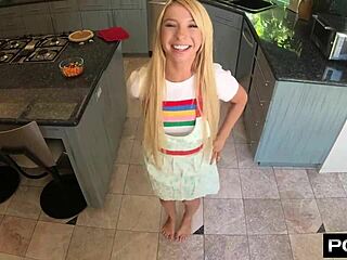 kenzie reeves gets stuffed with cum on thanksgiving