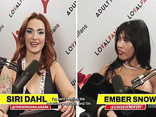 fun podcast with hot asian pornstar