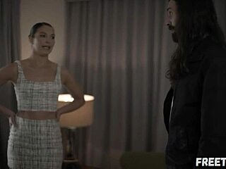 Unexpected threesome wife shares friend