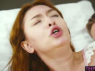 teenie loses control with screaming orgasm