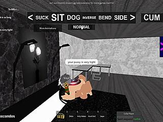 Fucking an asian teen 18+ in roblox condohub game
