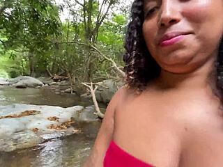 Girlfriend Seeks Pleasure With Stranger In River